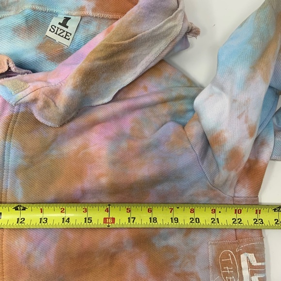 The People of the Labyrinths Tie Dye Zip Hoodie - Picture 4 of 8